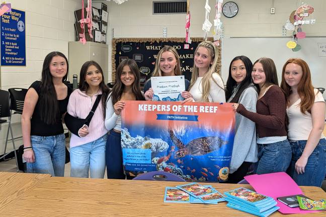 Interact Club members launched Keepers of the Reef, a program to promote ocean stewardship.