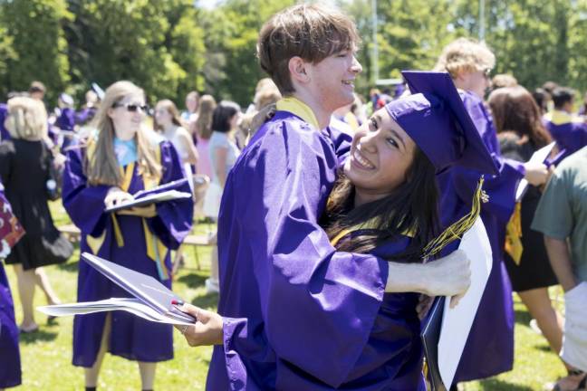 Warwick Valley High School held its Commencement Ceremony at C. Ashley Morgan Field on June 25, 2022.