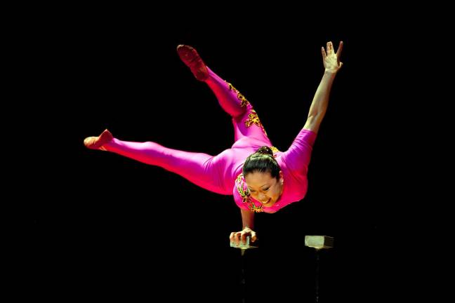 Provided photo The Orange County Chinese Association&#x2019;s 2019 Chinese New Year celebration on Feb. 2 will include performances featuring OCC School students and professional entertainers, exhibiting the many facets of traditional Chinese cultural heritage. Pictured here is Li Liu, a professional acrobat from China, who will be performing acrobatics for the Chinese new year celebration.