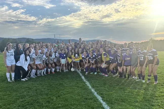 Educator, coach, community leader, and mom Lauren Gibson was honored last week as Warwick Valley and Ramapo High School played the inaugural Lauren Gibson Memorial Soccer Game at Sanfordville Elementary School.