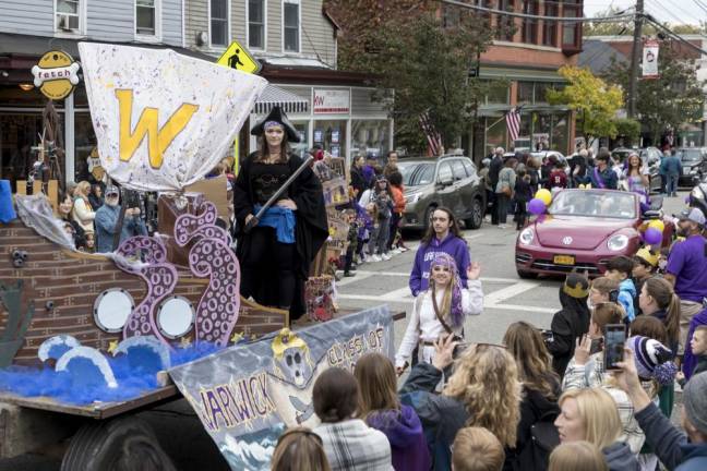 Warwick Valley Central School District held its Homecoming Parade on Oct. 9, 2023.