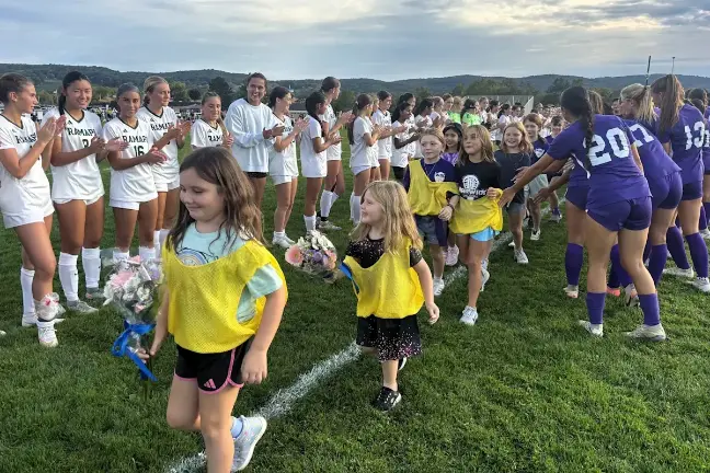 Educator, coach, community leader, and mom Lauren Gibson was honored last week as Warwick Valley and Ramapo High School played the inaugural Lauren Gibson Memorial Soccer Game at Sanfordville Elementary School.