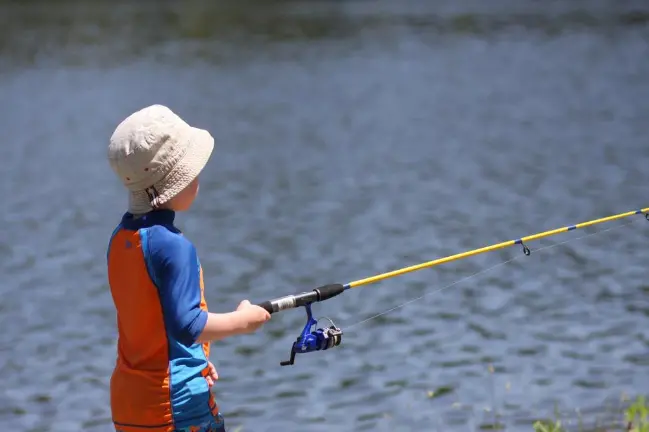 This is not a contest, but a fun time for children to enjoy the sport of fishing.