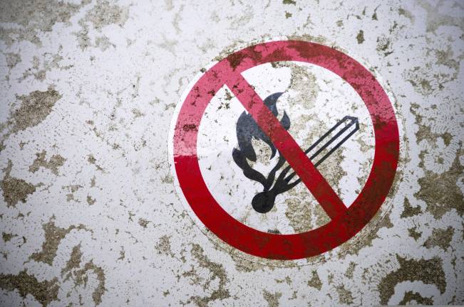 Supervisor Jesse Dwyer reminds residents about the statewide burn ban