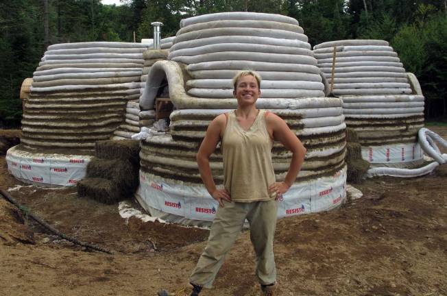 Laura Smith, a certified builder of Dome and Vault Super-Adobe, will explain the process and construction of super-adobe on Feb. 5 in the Rowley Center for Science &amp; Engineering on the Middletown campus of SUNY Orange. Originally from Warwick, Smith is a graduate of Cal-Earth Institute of Art and Architecture.