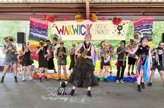 Warwick celebrates LGBTQ+ pride.