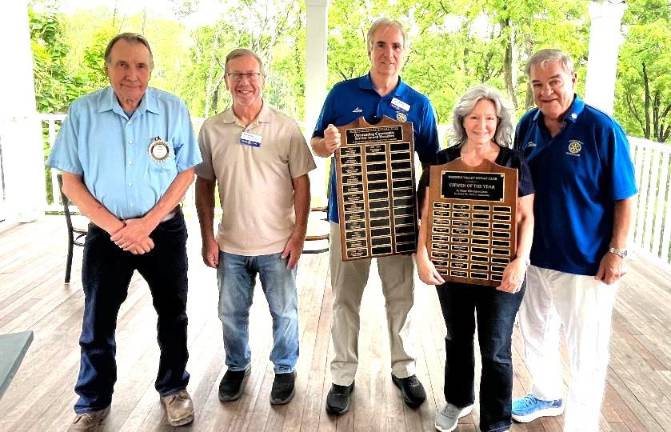 Warwick Valley Rotary Club Citizen of the Year 2026 planners.