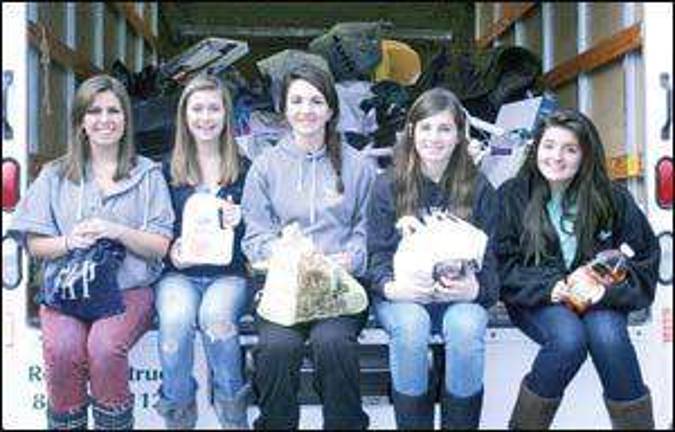 Alamo donations from teen initiative delivered before Christmas