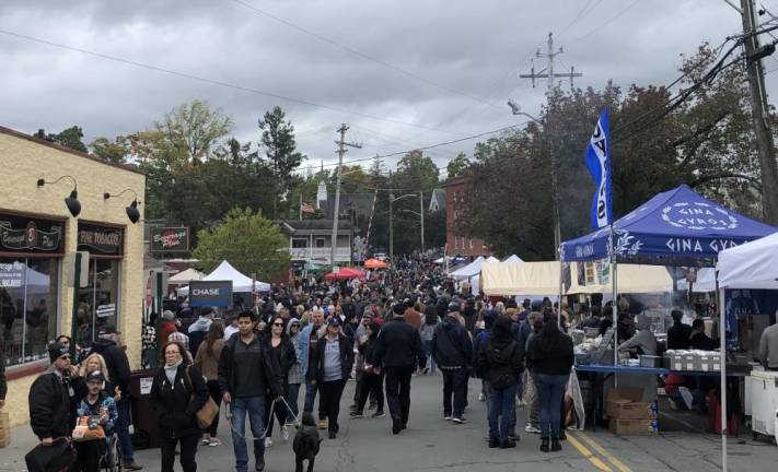 Thousands from across the region attended Applefest.
