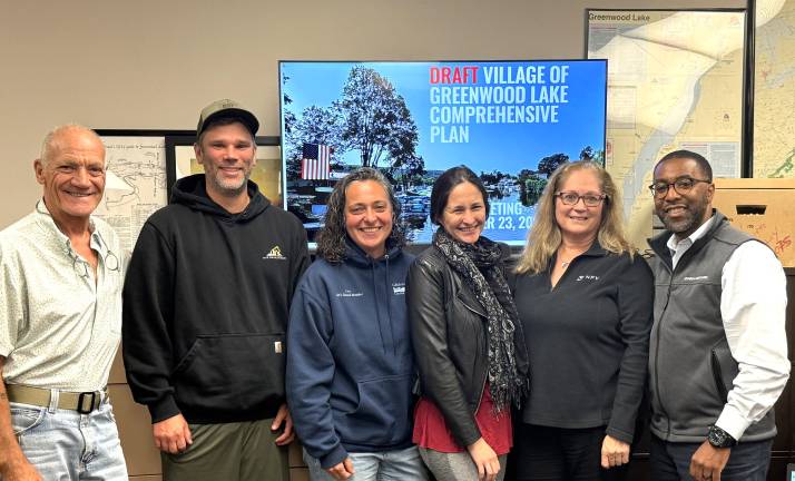 Pictured left to right: Village Building Inspector, Peter Hillebrand; CPC Member, Jeff Hart; CPC Member, Lisa Milano, CPC Member, Tatyana Fedorenko; NPV Partner, Bonnie Franson; and Village Trustee, Chad Sellier.