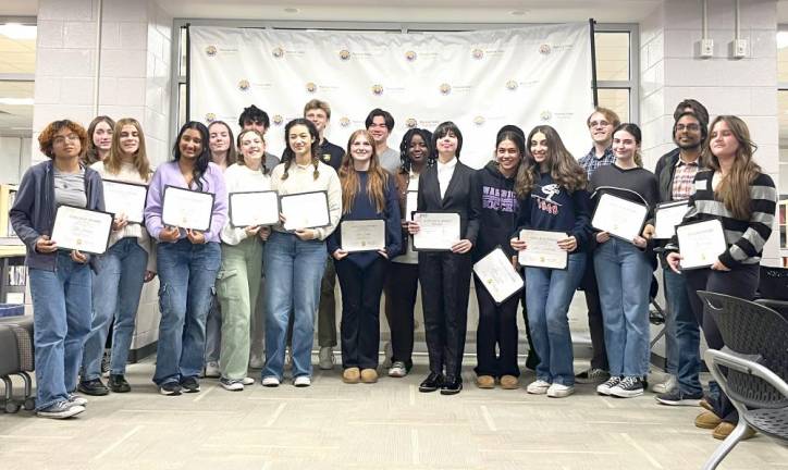 Local students honored at National Merit Acknowledgement Night