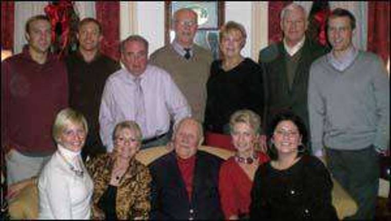 The BAIRD FAMILY CELEBRATES AT the TAVERN where everyone knows their name