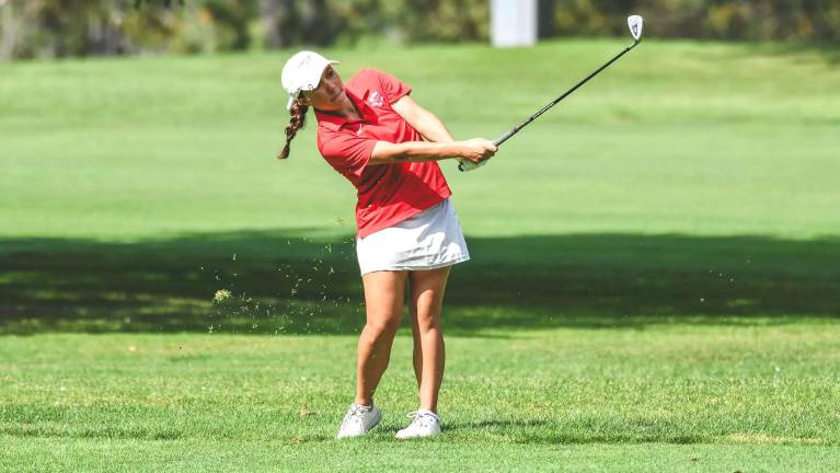Warwick Valley graduate Gina Milazzo, now at SUNY Cortland, won the title at the Northeast Women’s Golf Conference (NWGC) Championship at Van Patten Golf Club in Clifton Park, N.Y.