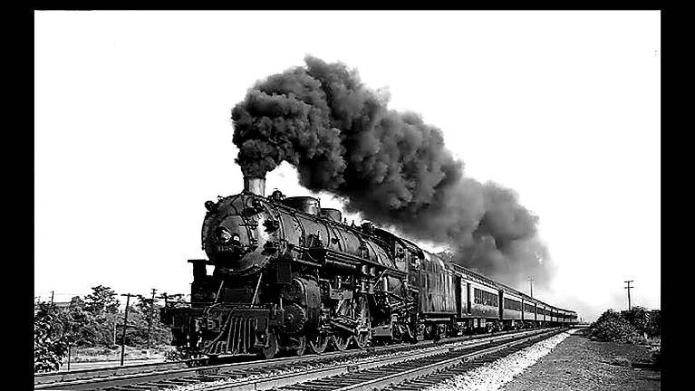 A circa 1900 steam engine.