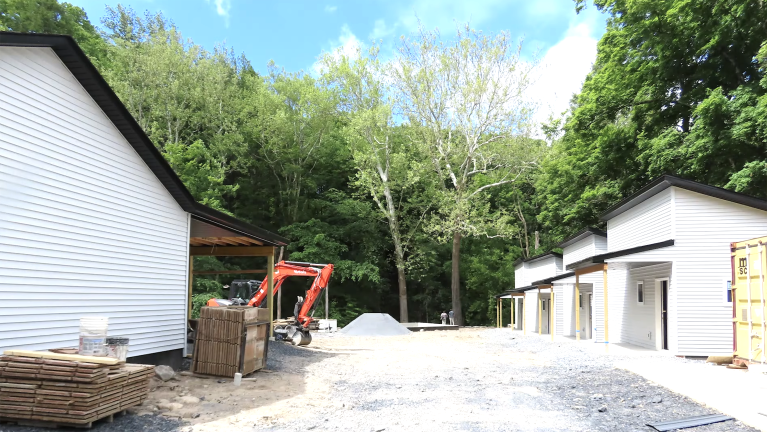 Rumshock Veterans Village opening in Port Jervis