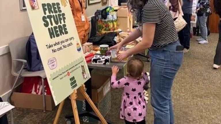 Families enjoy Earth Day event at the Albert Wisner Public Library