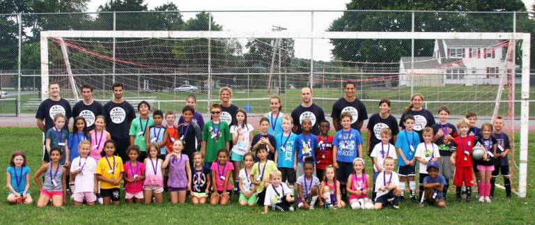 Here are just some of the more than 80 young athletes who participated in the just completed Village of Warwick Recreation Summer Soccer program.