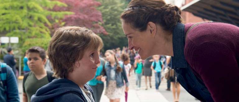 Based on the New York Times bestseller, &quot;Wonder&quot; tells the inspiring and heartwarming story of August Pullman, a boy with facial differences who enters fifth grade, attending a mainstream elementary school for the first time.