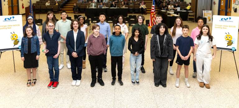 Orange-Ulster BOCES held its annual spelling bee on March 10.