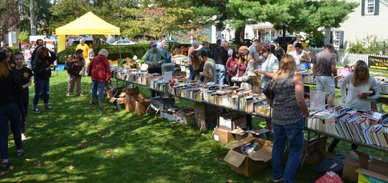 On Sunday, September 10th, members of the Chosun Taekwondo Academy hosted their eighth annual Book &amp; Bake Sale to benefit the Warwick Lions Club and Rotary International holiday party for underprivileged children. Funds were also earmarked for co-sponsor Warwick Historical Society.