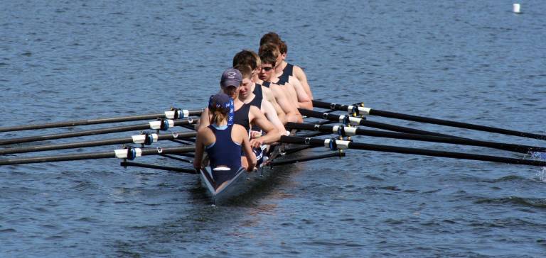 Register early to a secure a practice slot with the East Arm Rowing Club.