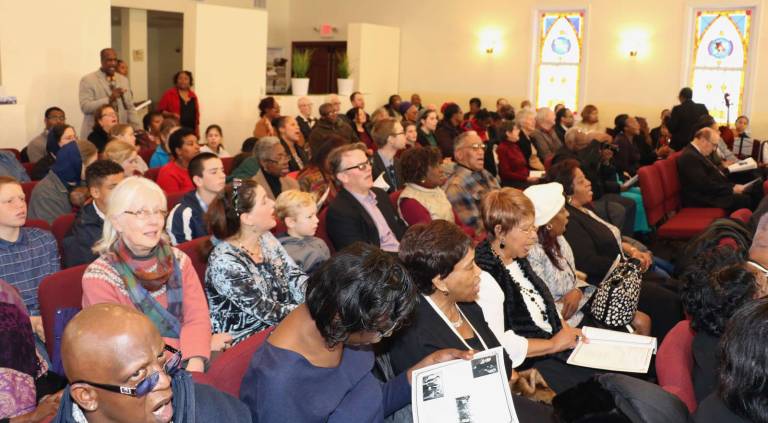 On Monday, January 15, members of the Warwick Union African Methodist Episcopal Church (UAME) and guests from throughout the Warwick community celebrated Martin Luther King Day. A filled-to-capacity congregation that morning had gathered to honor the memory of Dr. King, the world famous civil rights leader and Nobel Peace Prize winner who was assassinated 50 years ago in April 1968.