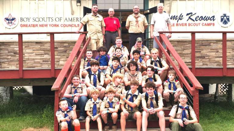 Scouting America Troop 45 in Warwick enjoyed an adventure-filled summer.