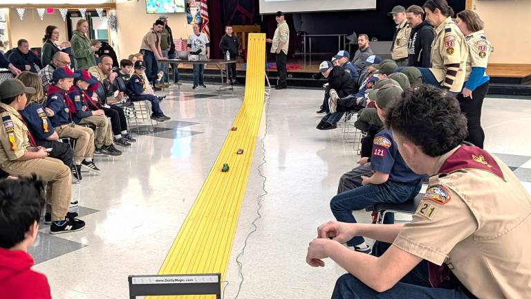 Area Cub Scouts compete in Pinewood Derby