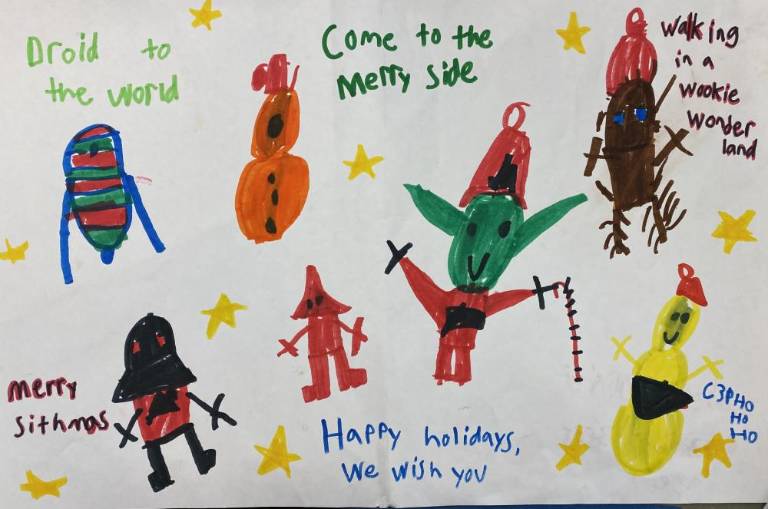 $!Check out all the entries: Warwick Advertiser Wrapping Paper Contest