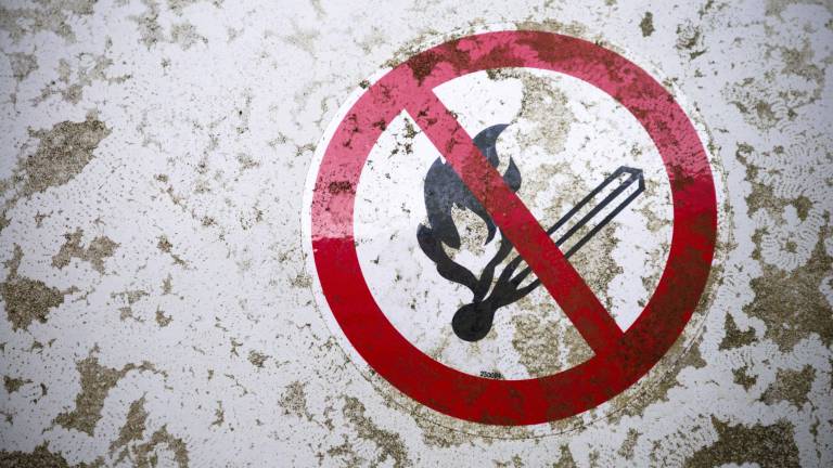 Supervisor Jesse Dwyer reminds residents about the statewide burn ban