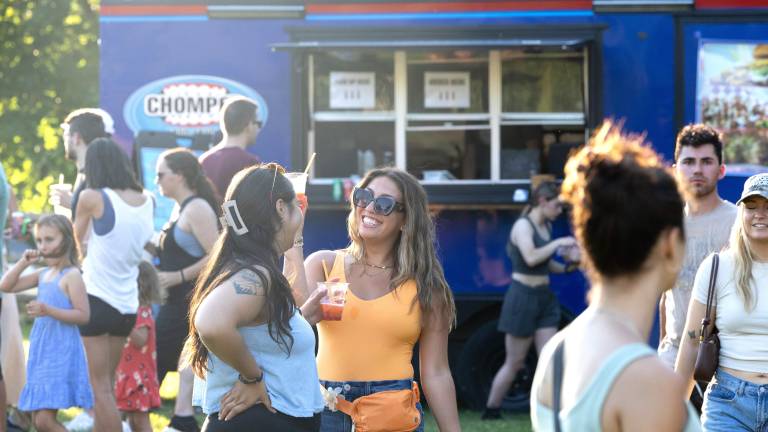 Guests enjoying a previous Warwick Food Truck Festival. This year’s event will feature new vendors and old favorites.