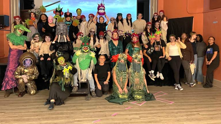 The volunteers from the “Deep Sea Freakout!”-themed 2024 Haunted House.