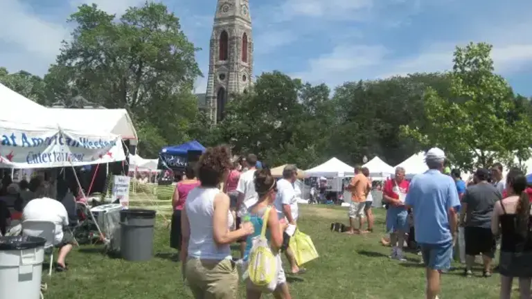 Goshen Village Green (file photo from past Great American Weekend).