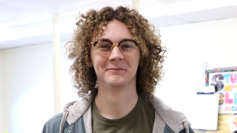 Senior Jayden Benoit is well regarded for his talent and contributions to the Warwick Valley High School musical community.