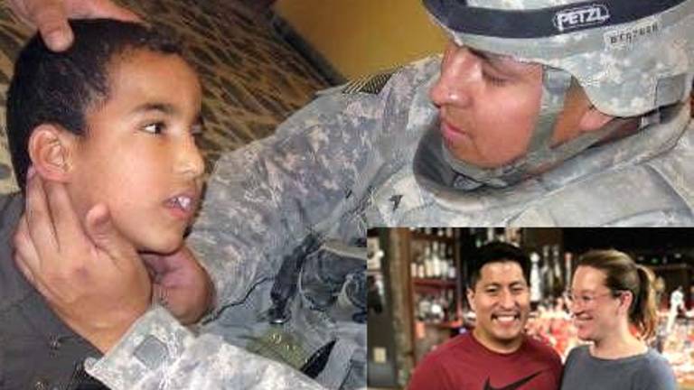 Steven Alonzo of Tuxedo Park served in the U.S. Army from 2004 to 2015 and said his experience with the VA has been mostly positive. Provided photos.