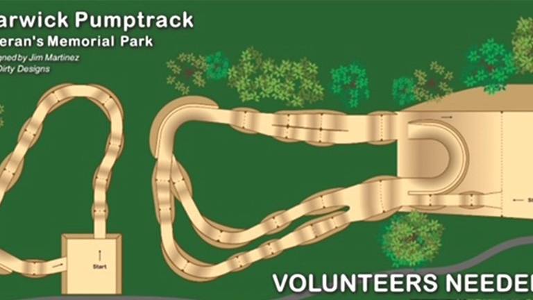 Bike pump track seeks volunteers