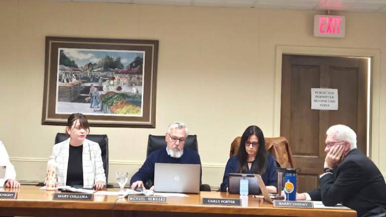 Warwick Village Board of Trustees discuss ongoing issues at their Oct. 2 meeting.